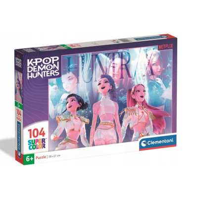 21762 PUZZLE KPOP DEMON HUNTERS SUPER COLOR 104 EL CLEMENTONI