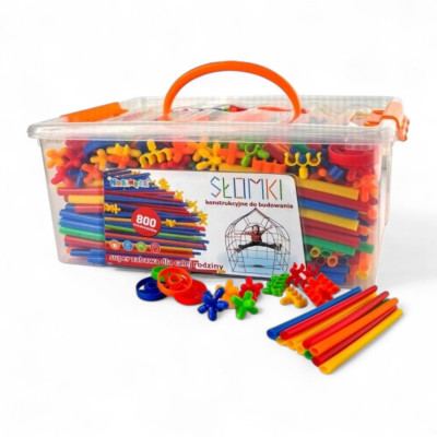 032386 UKŁADANKA PATYKI SŁOMKI RURKI W SKRZYNCE 800 EL