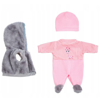 839505 UBRANKO DLA LALKI BOBAS KOMPLET 32CM