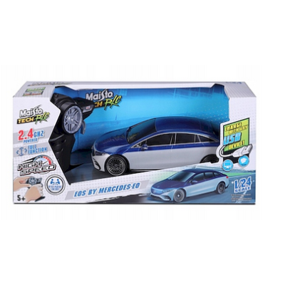 823414 MAISTO SAMOCHÓD RC 1:24 MERCEDER BENZ EQS ZDALNIE STEROWANY