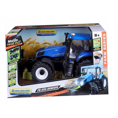 827214 MAISTO TRAKTOR NEW HOLLAND ZDALNIE STEROWANY CIĄGNIK