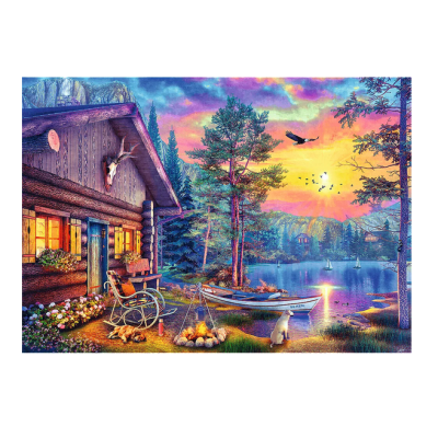 37617 TREFL PUZZLE QUALITY PRZYSTAŃ O ZACHODZIE SŁOŃCA 500 EL