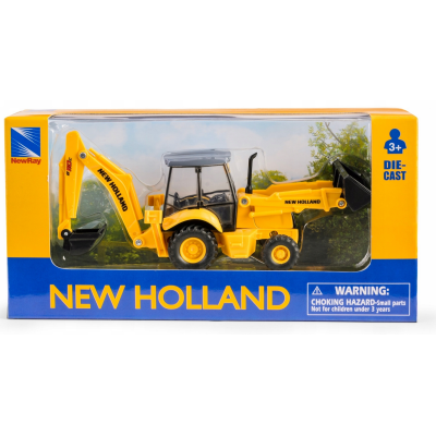 134058 MINI NEW HOLLAND KOPARKA B110C ŁADOWARKA DAFFI