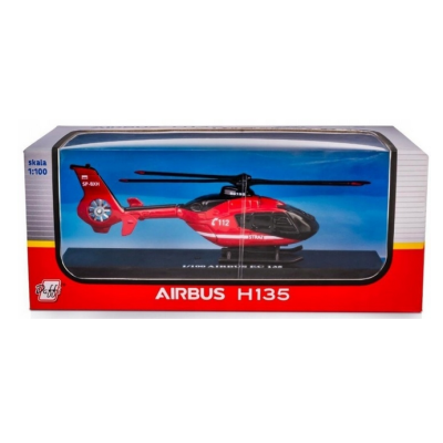 024212 HELIKOPTER RATUNKOWY STRAŻ Z PODSTAWKĄ AIRBUS H135