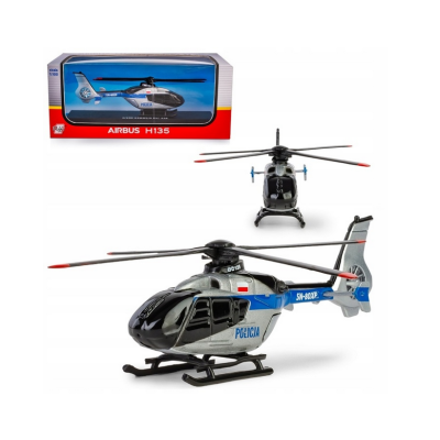 024205 HELIKOPTER RATUNKOWY POLICJA Z PODSTAWKĄ