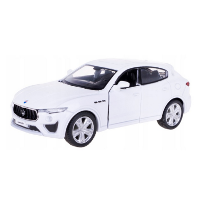 119871 RMZ METALOWE AUTO MODEL POJAZD MASERATI LEVANTE GTS BIAŁY