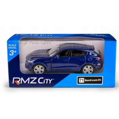 119864 RMZ METALOWE AUTO MODEL POJAZD MASERATI LEVANTE GTS NIEBIESKI