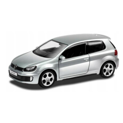 119710 RMZ METALOWE AUTO MODEL POJAZD VOLKSWAGEN GOLF GTI SREBRNY