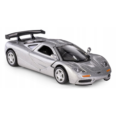 111752  RMZ METALOWE AUTO MODEL POJAZD MCLAREN F1 SREBRNY