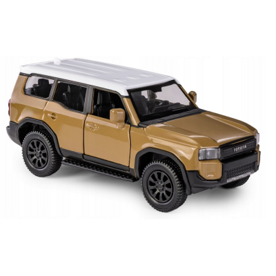 111738  RMZ METALOWE AUTO MODEL POJAZD TOYOTA LAND CRUISER BRĄZOWY