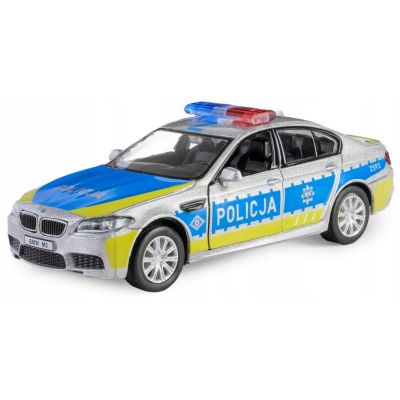 111585  RMZ METALOWE AUTO MODEL POJAZD BMW M5 POLICJA