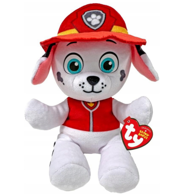 440184 MASKOTKA PLUSZAK MARSHALL PIESEK PIES PSI PATROL TY BEANIE BOOS