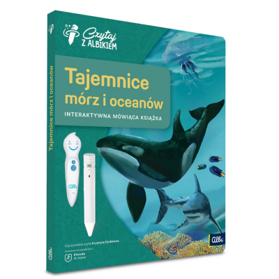 883628 CZYTAJ Z ALBIKIEM ALBIK TAJEMNICE MÓRZ I OCEANÓW KSIĄŻKA INTERAKTYWNA