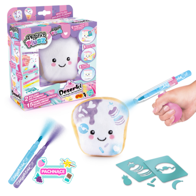 606952 PROJEKT PLUSZ DESERKI CHAŁKA MASKOTKA DO KOLOROWANIA