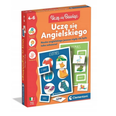 50435 CLEMENTONI UCZĘ SIĘ ANGIELSKIEGO UCZĘ SIĘ BAWIĄC