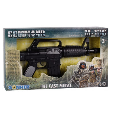 013660 IMITACJA KARABIN MASZYNOWY GONHER M-136 METALOWY