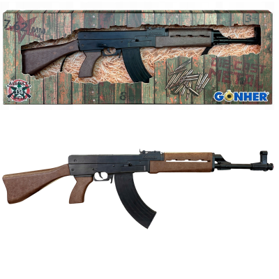 013868 IMITACJA KARABIN METALOWY WOJSKOWY GONHER AR138