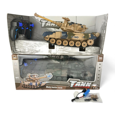 573564 CZOŁG WOJSKOWY T-90 ZDALNIE STEROWANY WOJSKO 2 KOLORY
