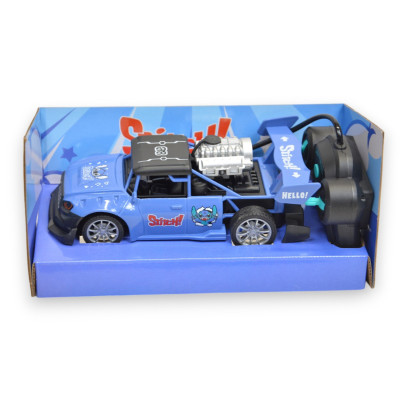 470679 AUTO NIEBIESKI STWOREK STITCH ZDALNIE STEROWANE