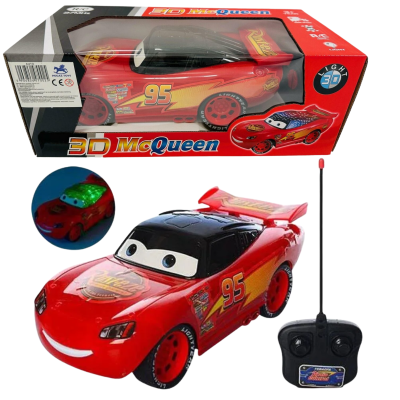 470025 AUTO CZERWONE CARS ZYGZAK ZDALNIE STEROWANE