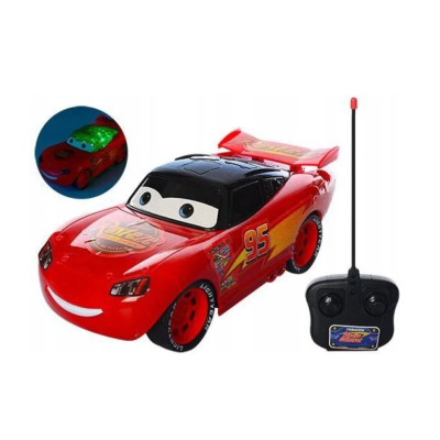470025 AUTO CZERWONE CARS ZYGZAK ZDALNIE STEROWANE