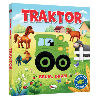 816199 BRUM BRUM TRAKTOR KSIĄŻECZKA DŹWIĘKOWA
