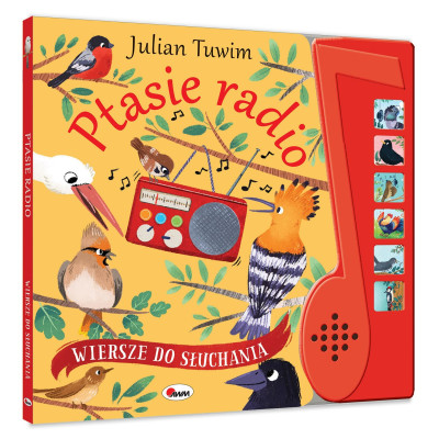 815246 WIERSZE DO SŁUCHANIA PTASIE RADIO KSIĄŻKA DŹWIĘKOWA
