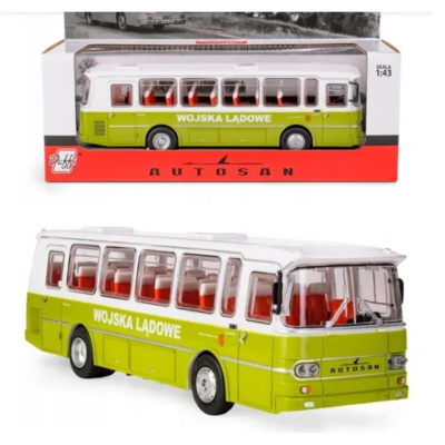 089211 POJAZD AUTOBUS AUTOSAN H9-20 WOJSKA LĄDOWE ZIELONY DAFFI