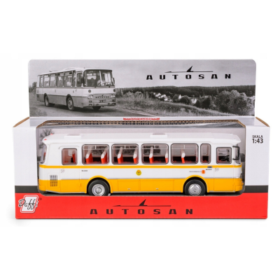 089228 MODEL POJAZD AUTOBUS AUTOSAN H9-20 PKS ŻÓŁTY DAFFI