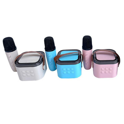 476713 ZESTAW DO KARAOKE MIKROFON + GŁOŚNIK USB RÓŻNE KOLORY