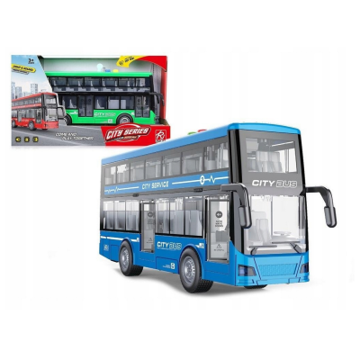 606845 AUTOBUS PIĘTROWY NA BATERIE Z OTWIERANYMI DRZWIAMI