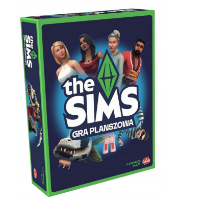 377486 THE SIMS GRA PLANSZOWA GOLIATH