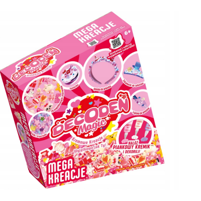 60685 DECODEN MAGIC MEGA KREACJE OZDOBY DO WŁOSÓW KORALIKI EPEE