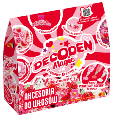 606839 DECODEN MAGIC MEGA KREACJE OZDOBY DO WŁOSÓW KORALIKI EPEE