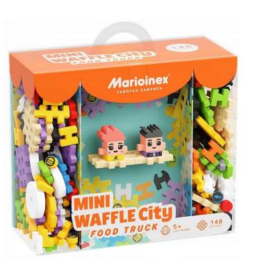 904244 MARIOINEX KLOCKI MINI WAFLE WAFFLE CITY FOOD TRUCK 148 EL