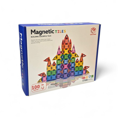 476232 KLOCKI MAGNETYCZNE KONSTRUKCYJNE 100 EL.