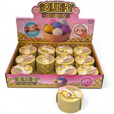 PIEROGZW SQUISHY MASKOTKA PIEROŻEK 5CM RÓŻNE KOLORY