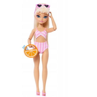 JGH83 LALKA BARBIE DREAM BESTIES MALIBU W KOSTIUMIE KĄPIELOWYM