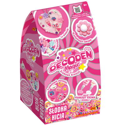 606808 DECODEN MAGIC SŁODKA KICIA KORALIKI OZDOBY EPEE