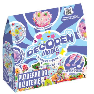 606846 DECODEN MAGIC ZESTAW CLASSIC PUZDERKO NA BIŻUTERIĘ KORALIKI EPEE