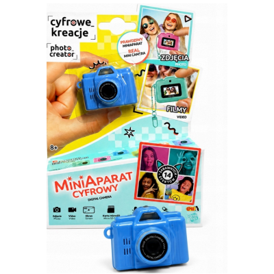 606778 MINI APARAT CYFROWY PRO CYFROWE KREACJE NIEBIESKI EPEE