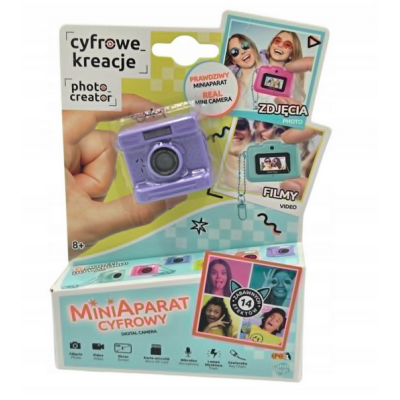 606730 MINI APARAT CYFROWY PRO CYFROWE KREACJE FIOLETOWY EPEE