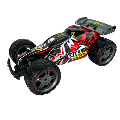 430466 POJAZD TOTAL ACTION SKULL RACER  ZDALNIE STEROWANY 2 KOLORY 1:10