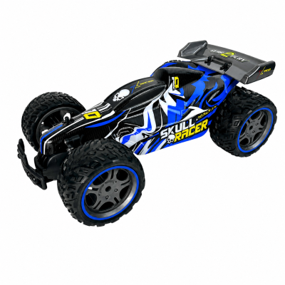 430466 POJAZD TOTAL ACTION SKULL RACER  ZDALNIE STEROWANY 2 KOLORY 1:10