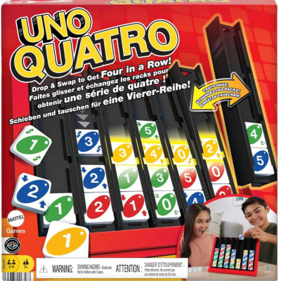 HPF82 KARTY DO GRY UNO QUATRO GRA KARCIANA