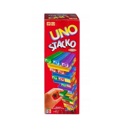 435355 GRA ZRĘCZNOŚCIOWA UNO STACKO WIEŻA KLOCKI