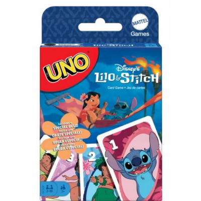 JCC10 KARTY DO GRY UNO LILO & STITCH GRA KARCIANA