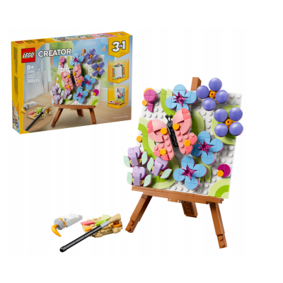 31390 LEGO CREATOR 3W1 DEKORACYJNY OBRAZ Z KWIATAMI 2026