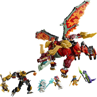71868 LEGO NINJAGO TRANSFORMUJĄCY SMOCZY MECH WYLDFYRE 2026