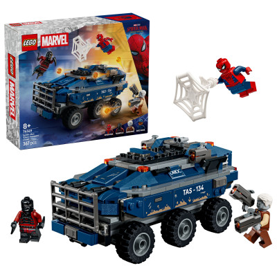 76349 LEGO MARVEL POŚCIG SPIDER-MANA ZA WIĘŹNIARKĄ 2026